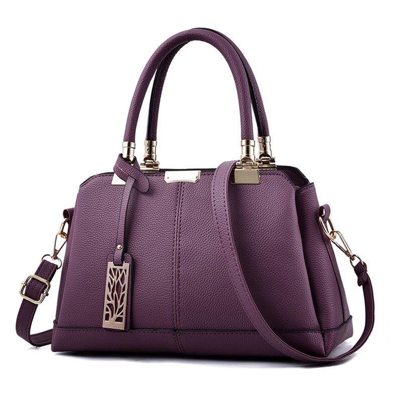 Bolsa feminina transversal, bolsa de ombro, de mão, preta, vintage, de 2019, estilo boho: Dark Purple Bag