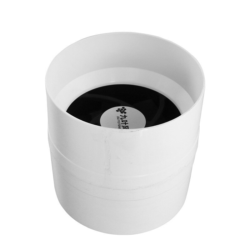 Inline Duct Fan Air Ventilator Metal Pipe Ventilation Exhaust Fan Adjustable Extractor Bathroom Toilet Wall Fan Booster