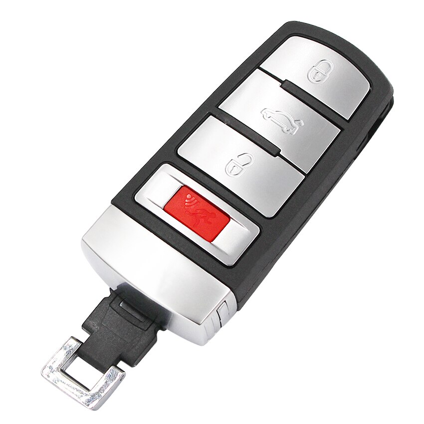 keyless Go Remote Car Key Fob 4 Buttons 315MHz ID48 for VW Volkswagen Passat for CC -2015NBG009066T