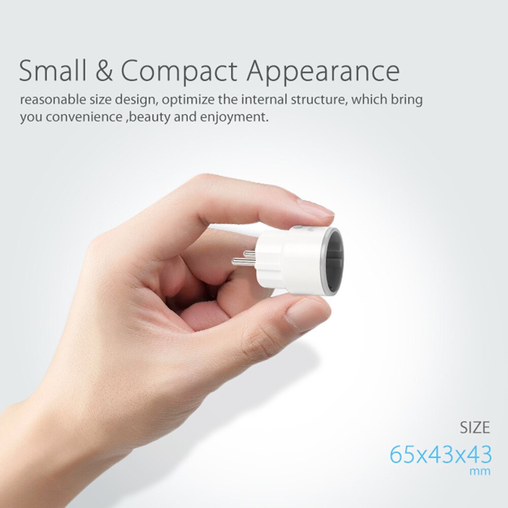 Neo coolcam nas -wr01w-16a wifi eu smart plug witte slimme draadloze eu plug wifi-serie slimme stekker