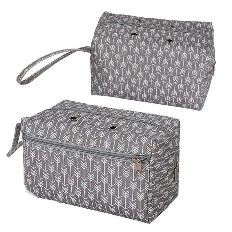 CRAKES Lege Breinaalden Case Travel Storage Organizer Opbergtas voor Circulaire Breinaalden en Accessoires Kit Tas