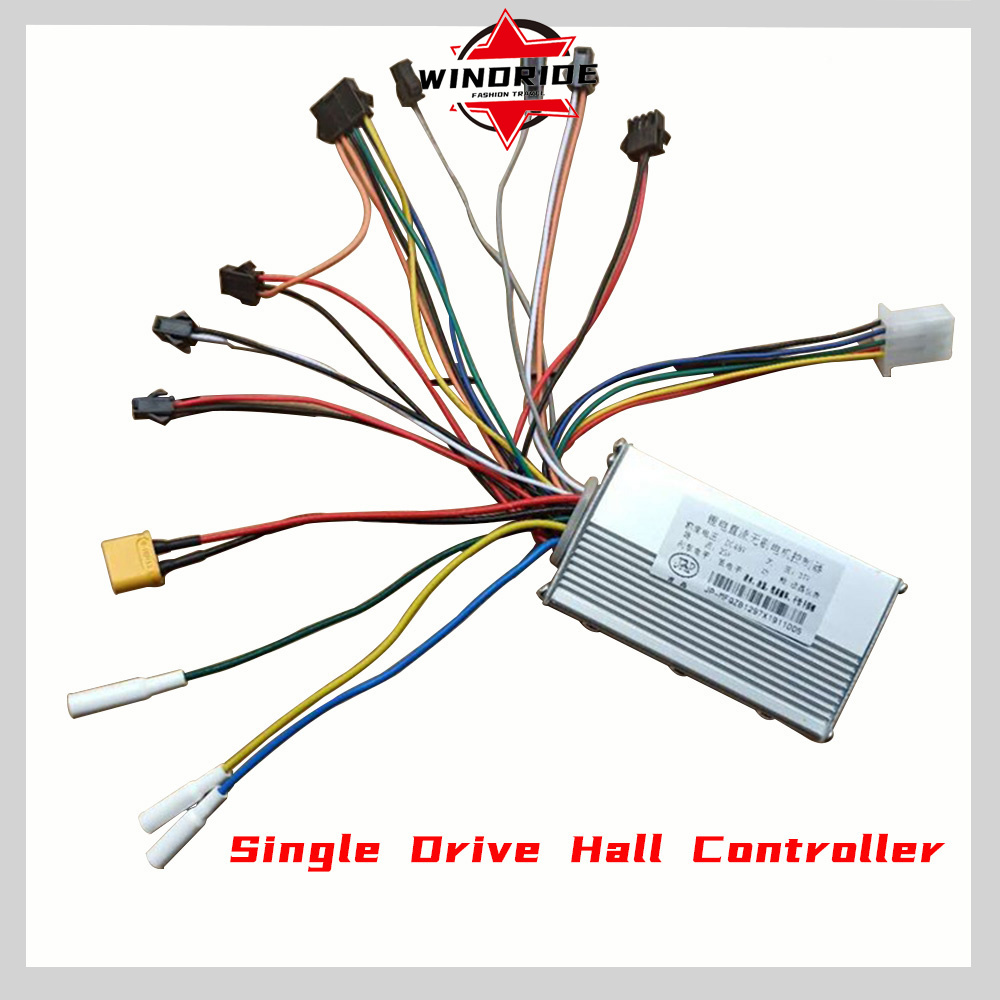JP Controller motore Brushless 36V/48V/52V/60V regolatore di velocità con pannello Display LCD impermeabile per Scooter bici elettrica: green