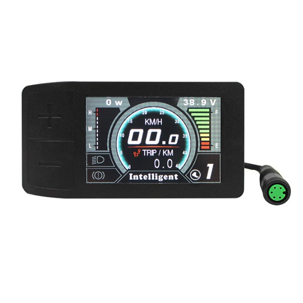 Electric Bicycle TFT LCD 500C Display Speed Indicator Computer For Bafang 8FUN Mid Hub Motor 36V 48V 52V 60V 750W E-bike Parts