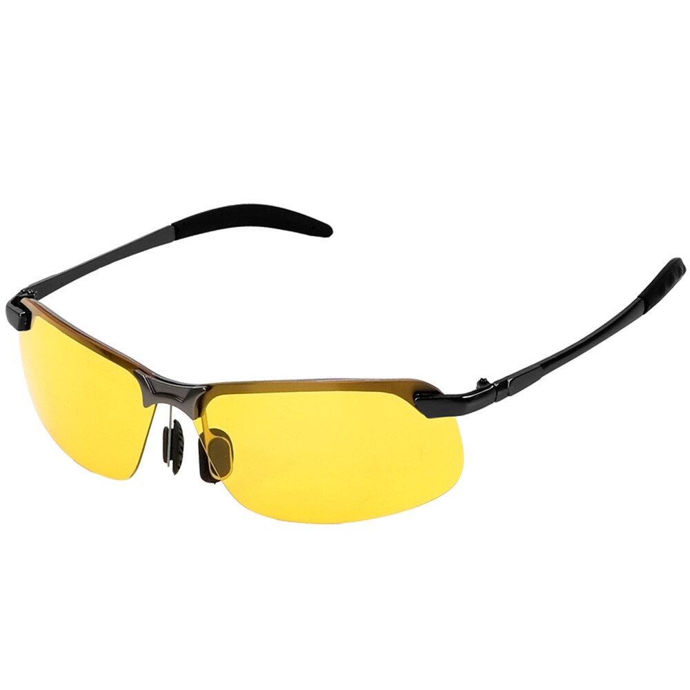 Polarized Sunglasses Night Vision Sun Glasses Car Styling UV Protection Eyewear UV400 Driving Glasses Car Driver Goggles: black