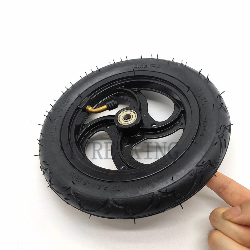 8X1 1/4 Scooter Tire & Inner Tube with Alloy Hub 8 Inch 8*1.25 Tyre for Bike Electric / Gas Scooter Parts