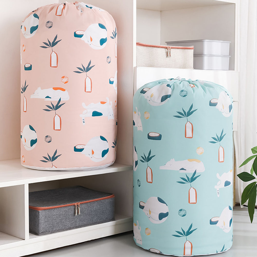 1 Stuk Ins Gedrukt Quilt Zak Grote Quilt Afwerking Stof Organizer Speelgoed Verpakking Zak Voor Thuis Beddengoed Item Organizer