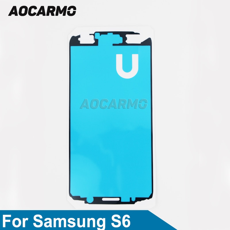 Aocarmo LCD Touch Screen Lijm Front Frame Lijm Tape Sticker Voor Samsung Galaxy S6 G920