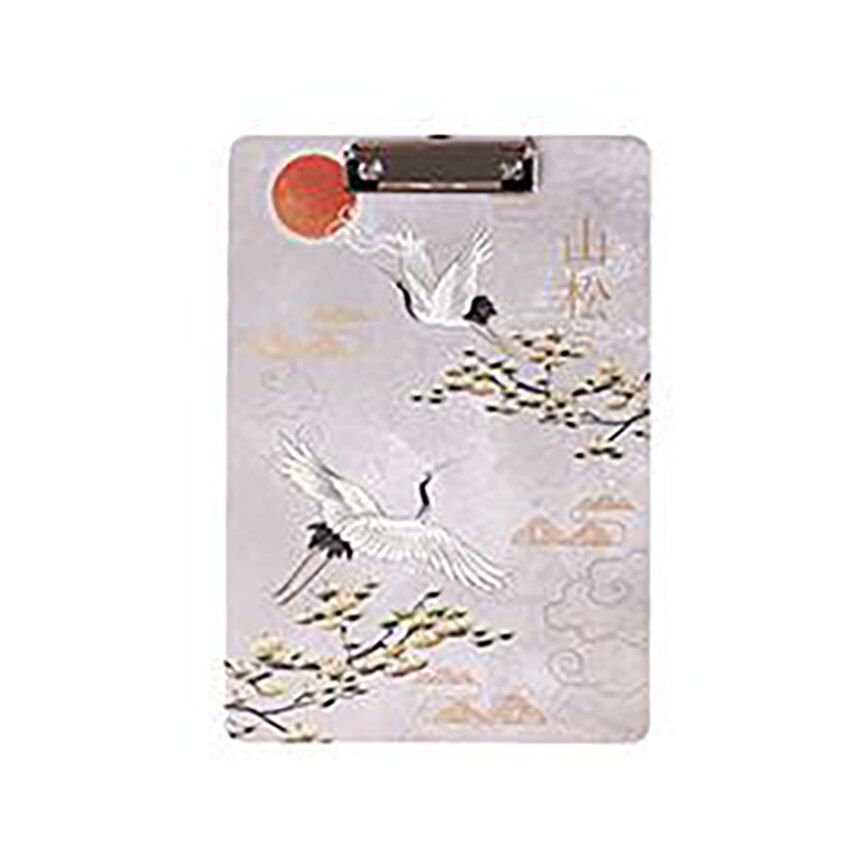 Pince pour classeur, presse-papiers en bois, classeurs A4, Style chinois rétro, pour le bureau: C