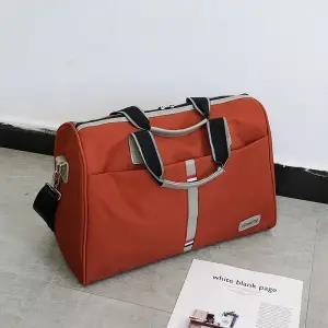 Grote Capaciteit Reistas, Hand Reistas, Tas Die Kan Houden Kleding, Bagage Tas, vrouwelijke Waterdichte Reistas: Wine Red