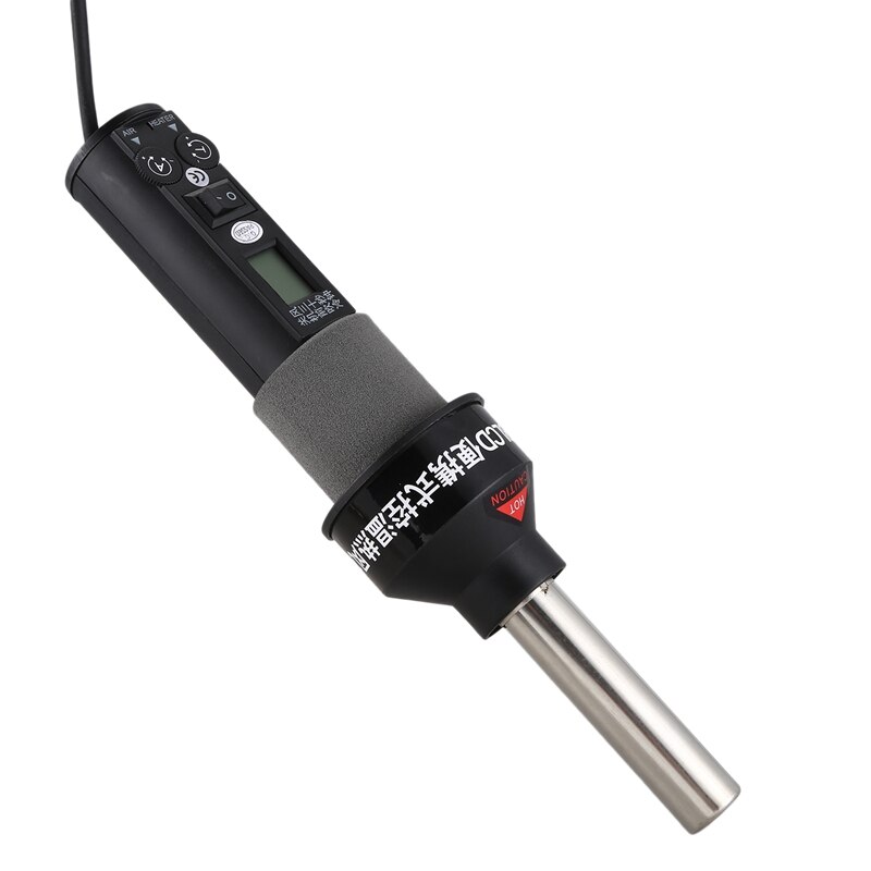 Prise ue, 450W 450 degrés réglable électronique chaleur Air outil 8018 Lcd dessoudage Station de soudure