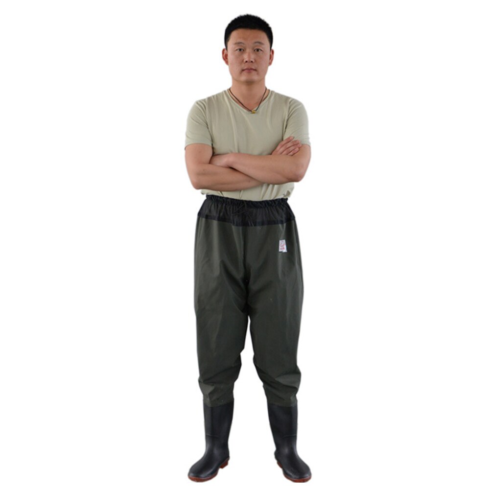 Fly Fishing Wading Pant Fishing Waders Pants Portable Breathable Waterproof Overalls Boots Clothes Stocking Foot for Men Women