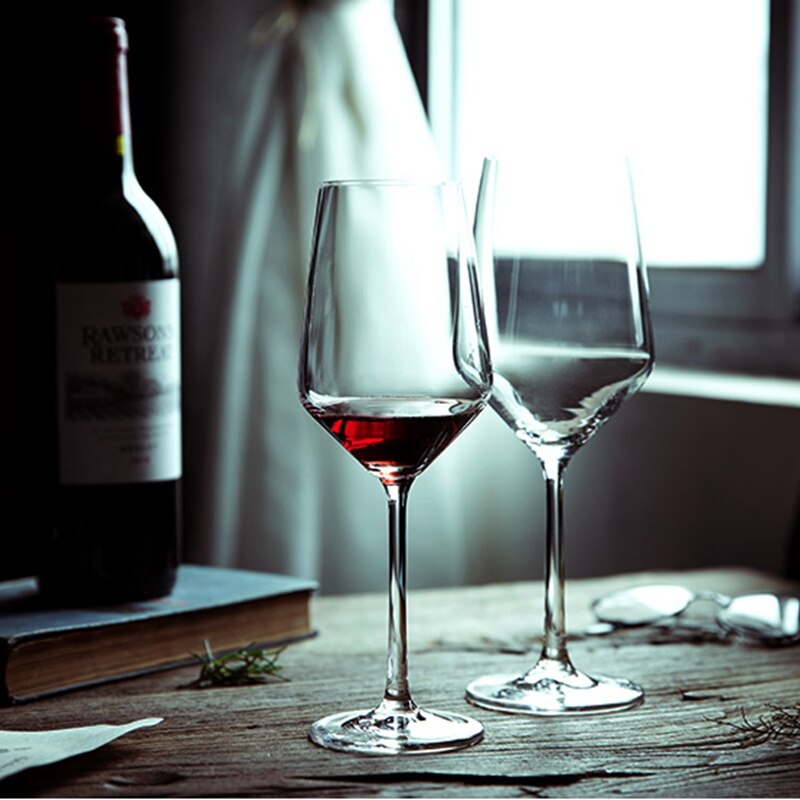 Juego de vino de cristal, copa de vino tinto, decantador, evaluación, copa de champán, , Bar en casa, restaurante, Hotel, utensilio para beber