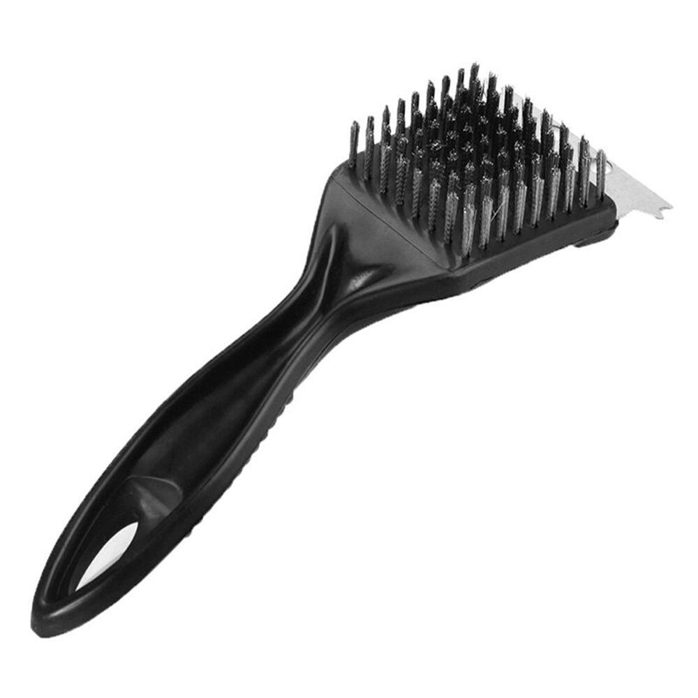 1 pc Stainless Steel Grill BBQ Cleaning Brush Barbecue Cooking Tool Useful Cleaner Outdoor Steam Home BBQ