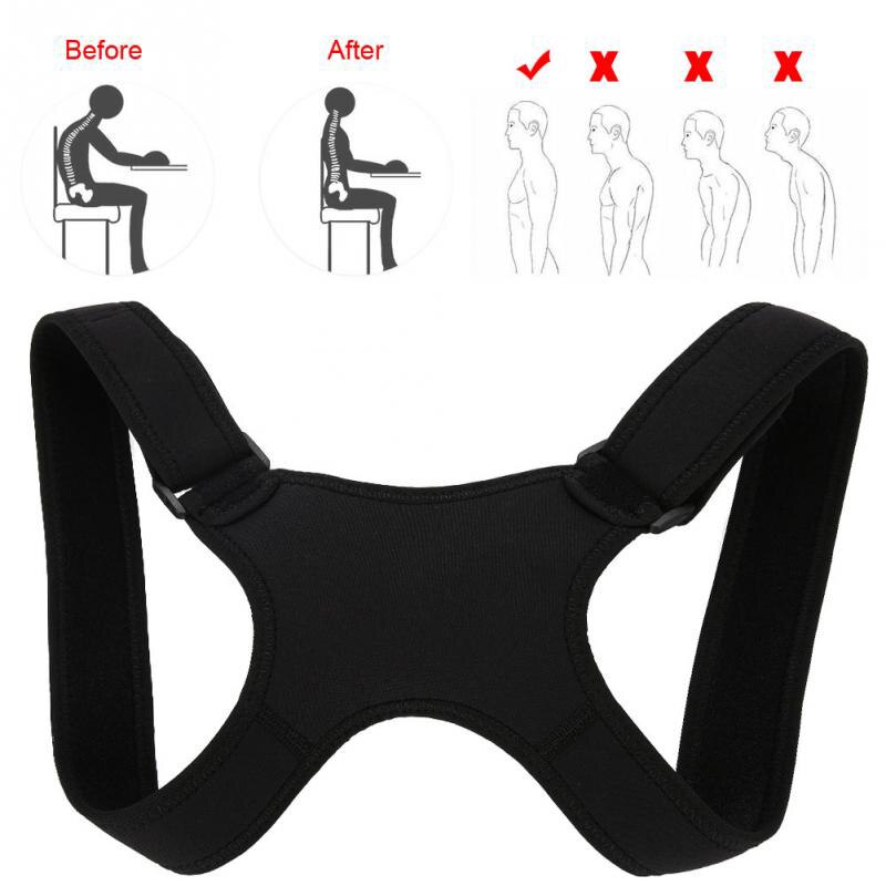 Wervelkolom Houding Corrector Bescherming Terug Schouder Houding Correctie Band Bultrug Rugpijn Relief Corrector Brace