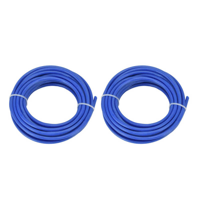 2Pcs 4mm String Trimmer Line Nylon Square Round Trimmer Line Blue Lawn Mower Accessories For Husqvarna For STIHL
