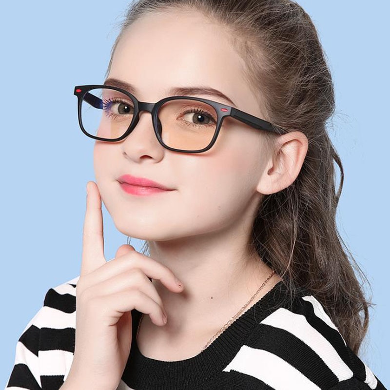 TR90 Anti blue light blocking radiation glasses for children kids boy girl computer gaming glasses bluelight eyeglasses frame