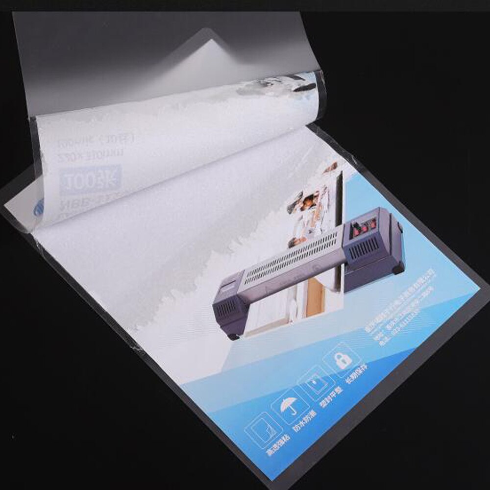 100Sheets 95x135MM 5 Inches for Laminator Machine Photo Paper Laminating Film