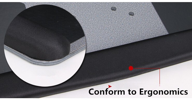 Ergonomische Schuiven Kantelen Xl Polssteun Toetsenbord Houder met Twee Muis Pads voor Computer Bureau Toetsenbord Tray Stand