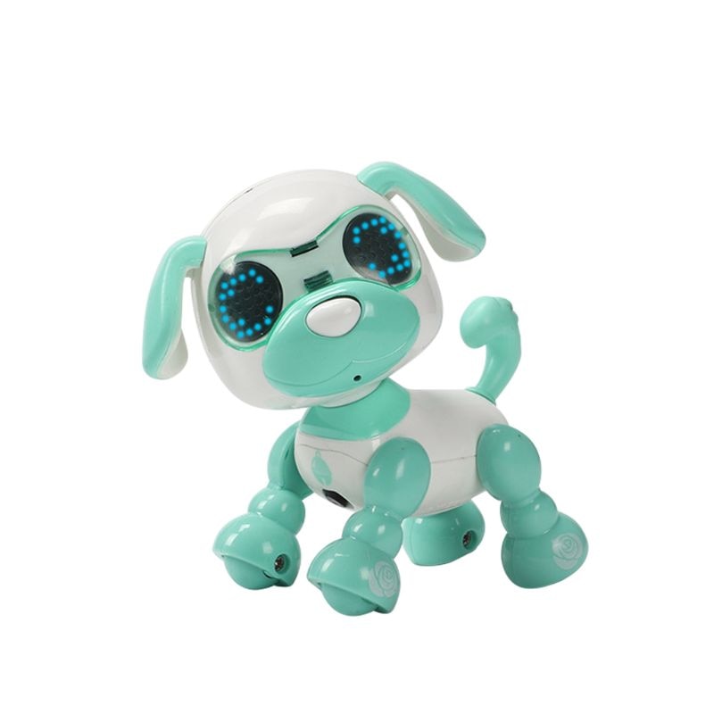Robot hund robotvalp interaktiv leksak födelsedag julleksak för barn gxmb