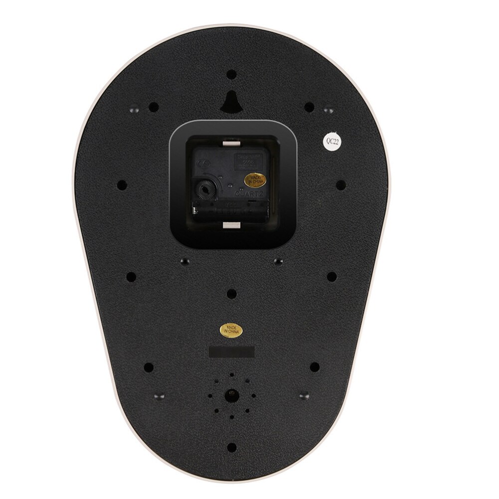 1pc Kitchen Timer Wall Clock Household Timer Modern Style without Battery for Home (Red)