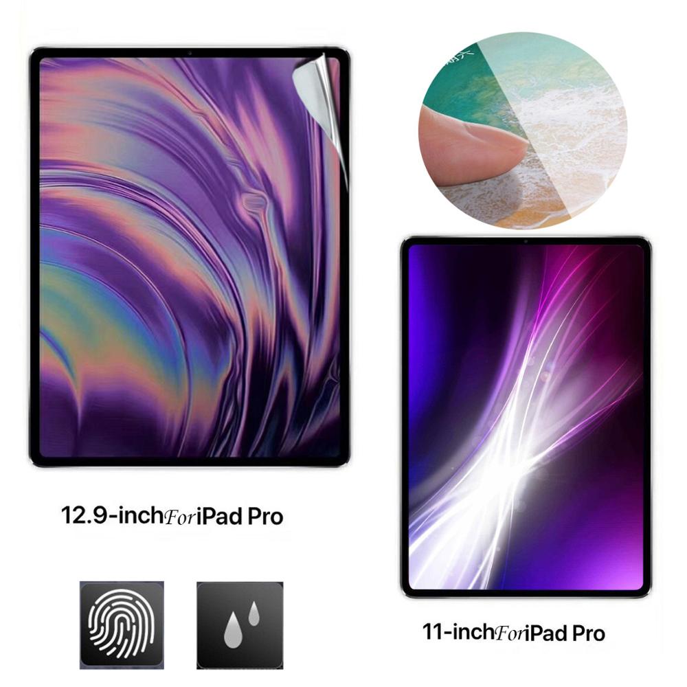 4 szt. Folia PET HD Miękka Ochronna na Ekran do Apple iPad PRO 11/12.9 cala
