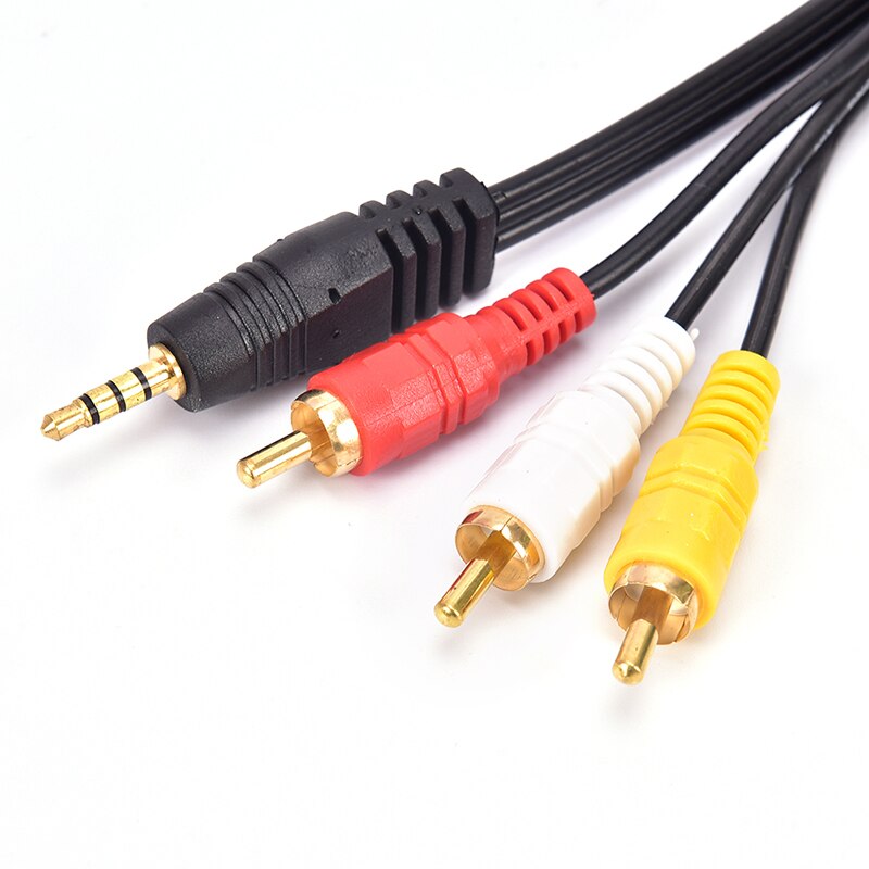 1.5M 3.5mm Jack Plug Male To 3 RCA Adapter 3.5 To ... – Grandado