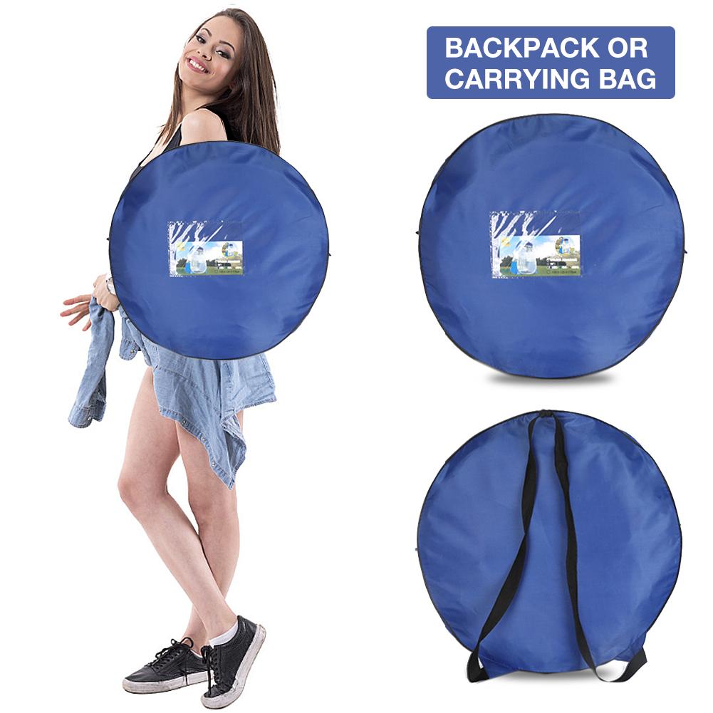 2 person shower tent beach fishing shower outdoor camping toilet tent,changing room shower tent with Carrying Bag