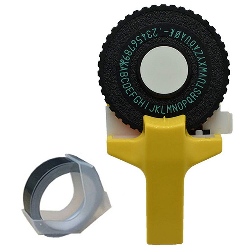 Handleiding Embossing Label Maker Machine Brief Schrijfmachine Printer Refill Tape Snijden Tape Label Printer Mini Label Printer: Default Title