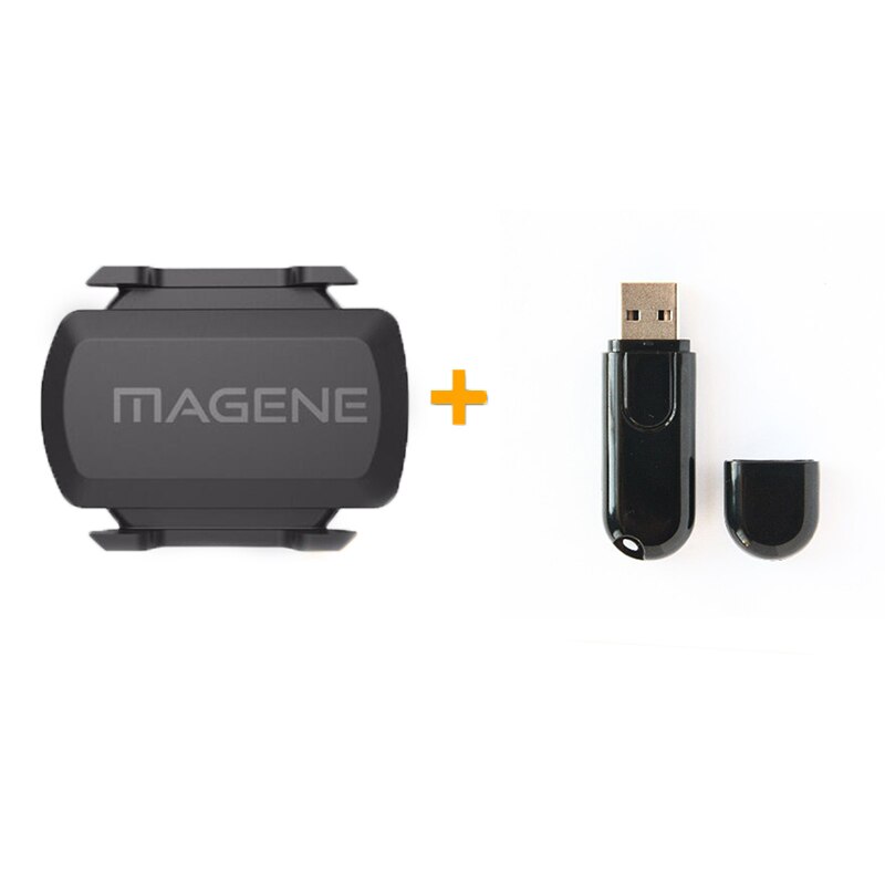 Ordenador de bicicleta Zwift ANT + Dongle, pegatina USB ANT + Bluetooth, Sensor de cadencia de velocidad, para entrenamiento en interiores, Compatible con Garmin Bryton