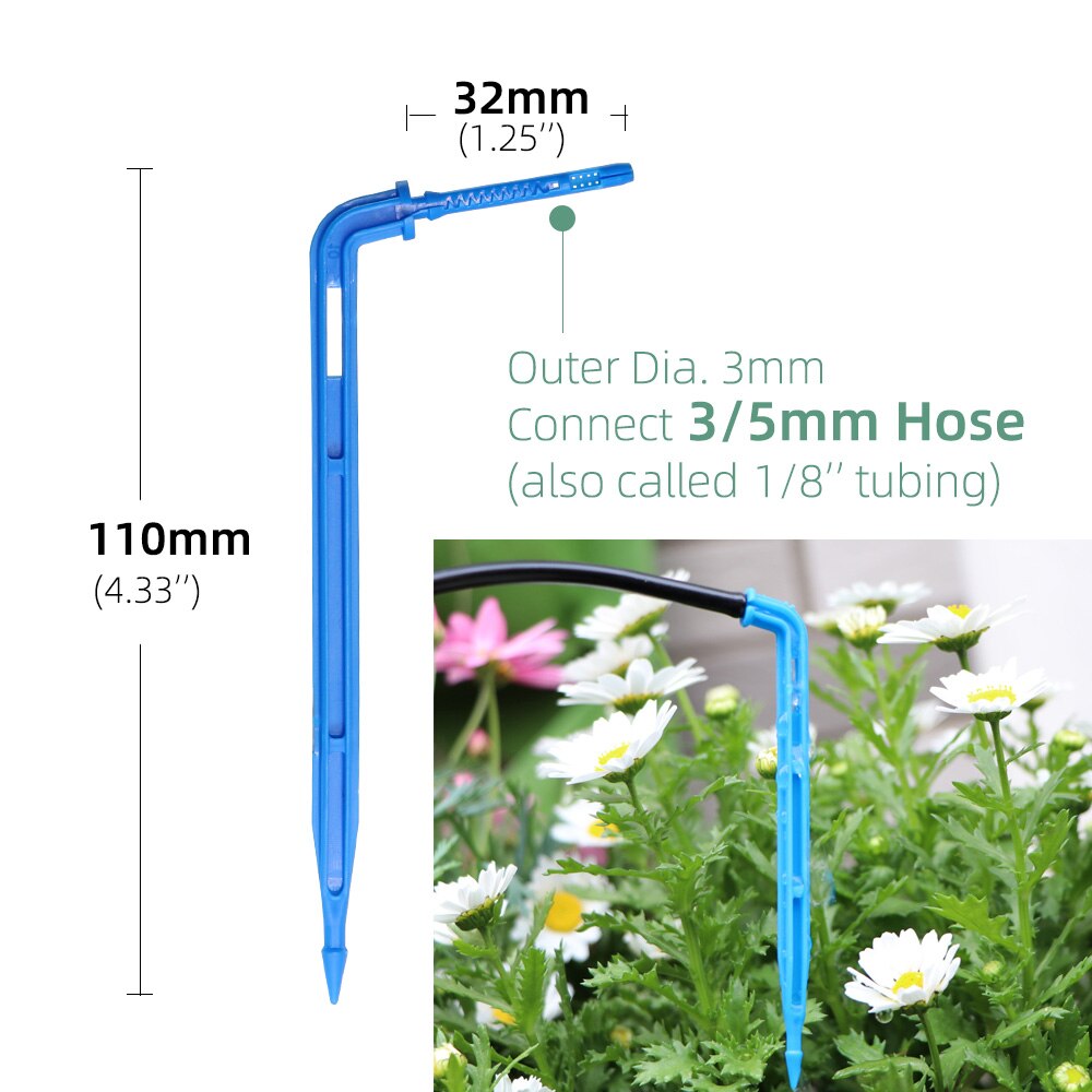Tuin Automatische Druppelsysteem Kit 4/7-3/5 Mm 4-Manier Automatische Druipen Pijl Connector Geschikt Voor Plant watering