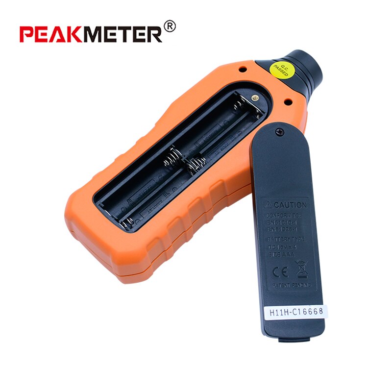 High pressional Non-Contact Digital Tachometer rpm Speed Meter with back light and automatic shutdown PEAKMETER MS6208B