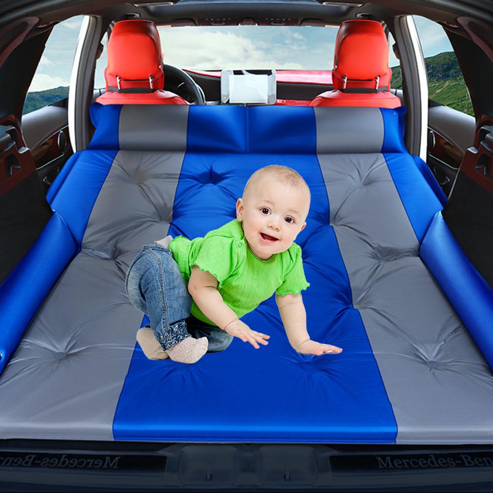 Car Bed Air Mattress Suv Inflatable Back Seat Travel Portable Travel Camping Mattress Sleep Bed For Road Trips Universal SUV