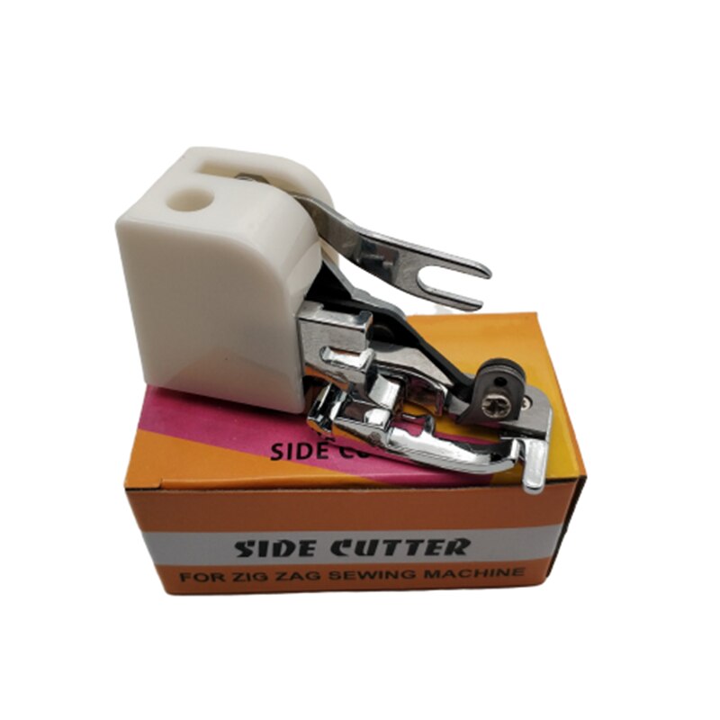 1Pcs Household Sewing Machine Parts Side Cutter Overlock Presser Foot Press Feet For All Low Shank Singer Janome Brother