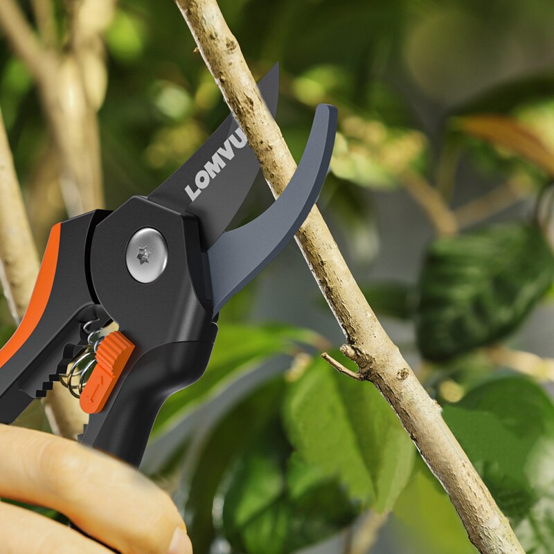 Tijeras de podar LOMVUM, herramientas de jardinería, podadoras de ramas afiladas, tijeras de jardín, podadoras de ramas afiladas, protección de mano duradera
