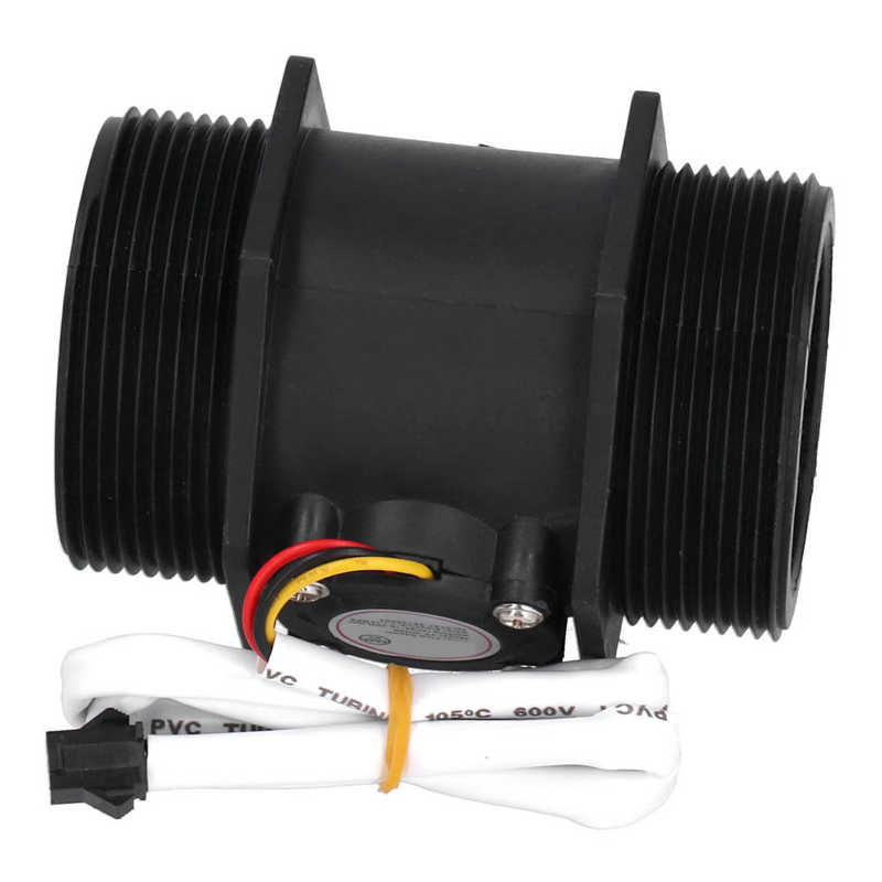 Turbine Water Flow Sensor YF-DN50 G2 Inch External Thread Water Flow Sensor Flowmeter 10-200L/Min DC3-24V