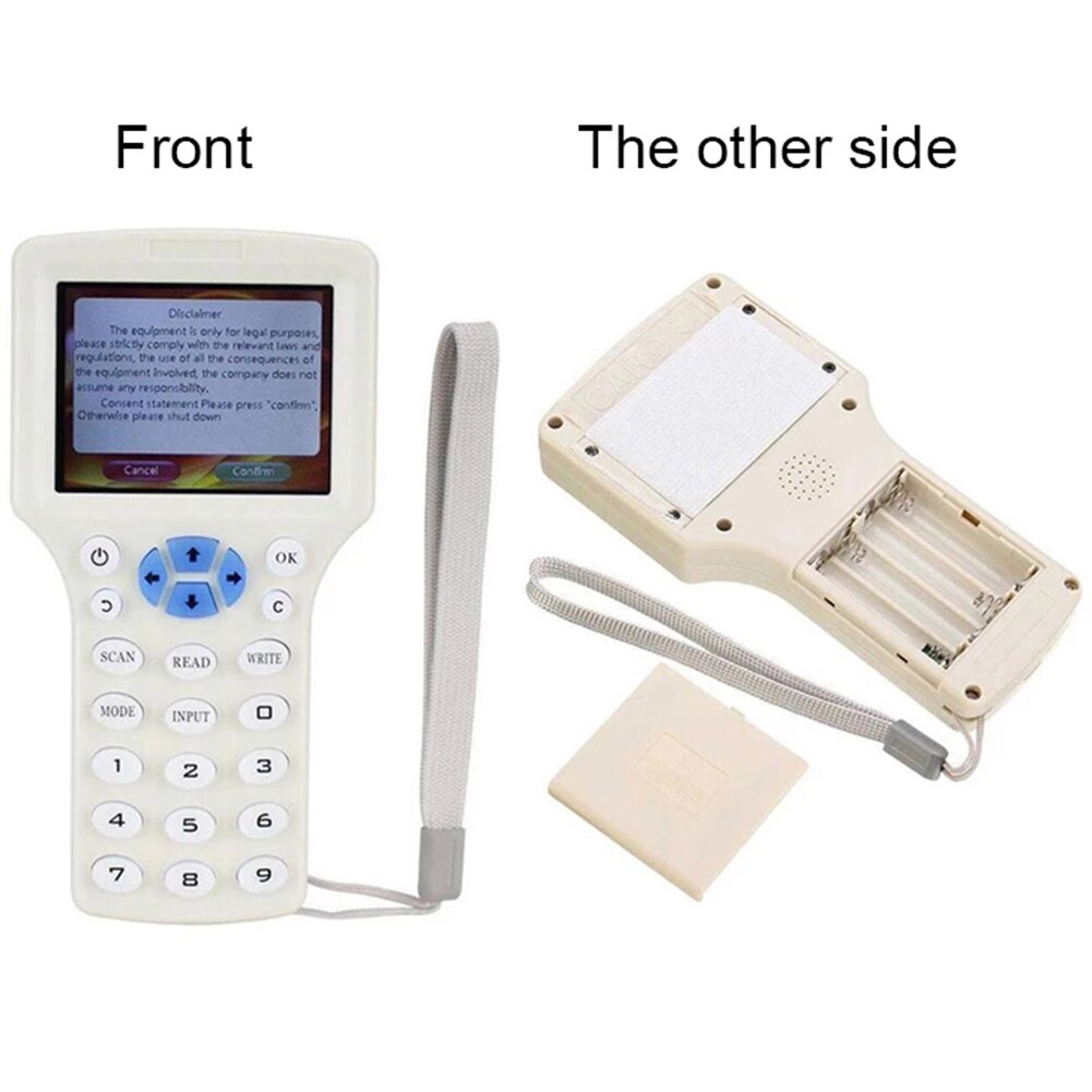 RFID NFC IC ID Reader Frequency RFID Access Control Card Duplicator Cloner NFC Encryption Card Writer Smart Key Copier