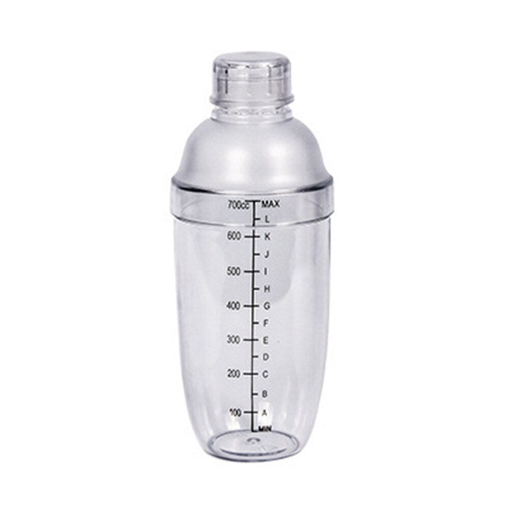 Agitador de plástico transparente para coctel y vino mezclador de bebidas, coctelera para bebidas, utensilios de Bar para barman, 300/500/700/1000ml: 700ml