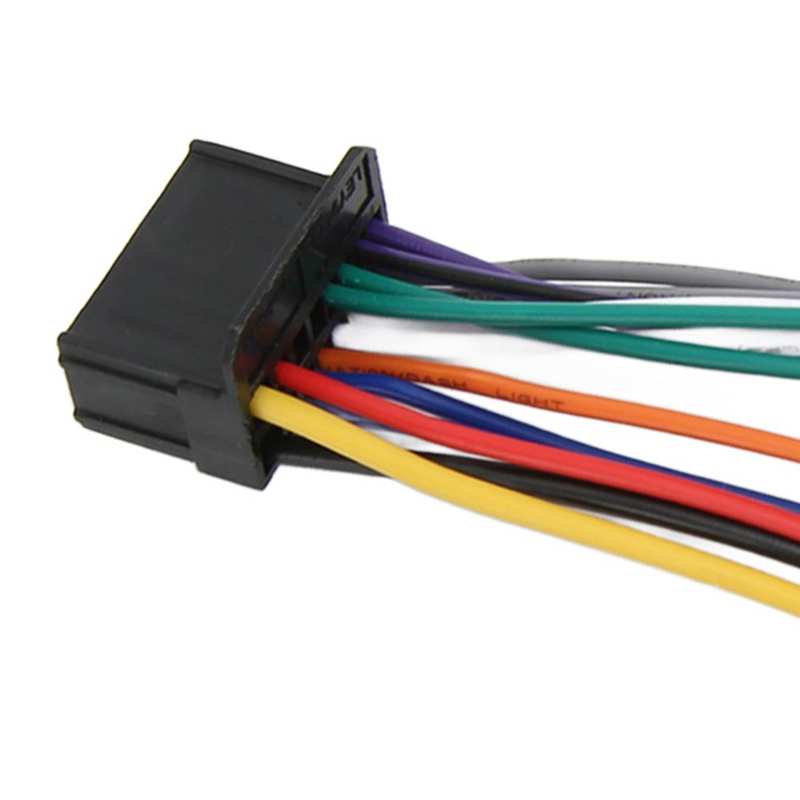 Radio Wiring Harness Adapter Eco Friendly ISO Radio Harness Adapter for Travel