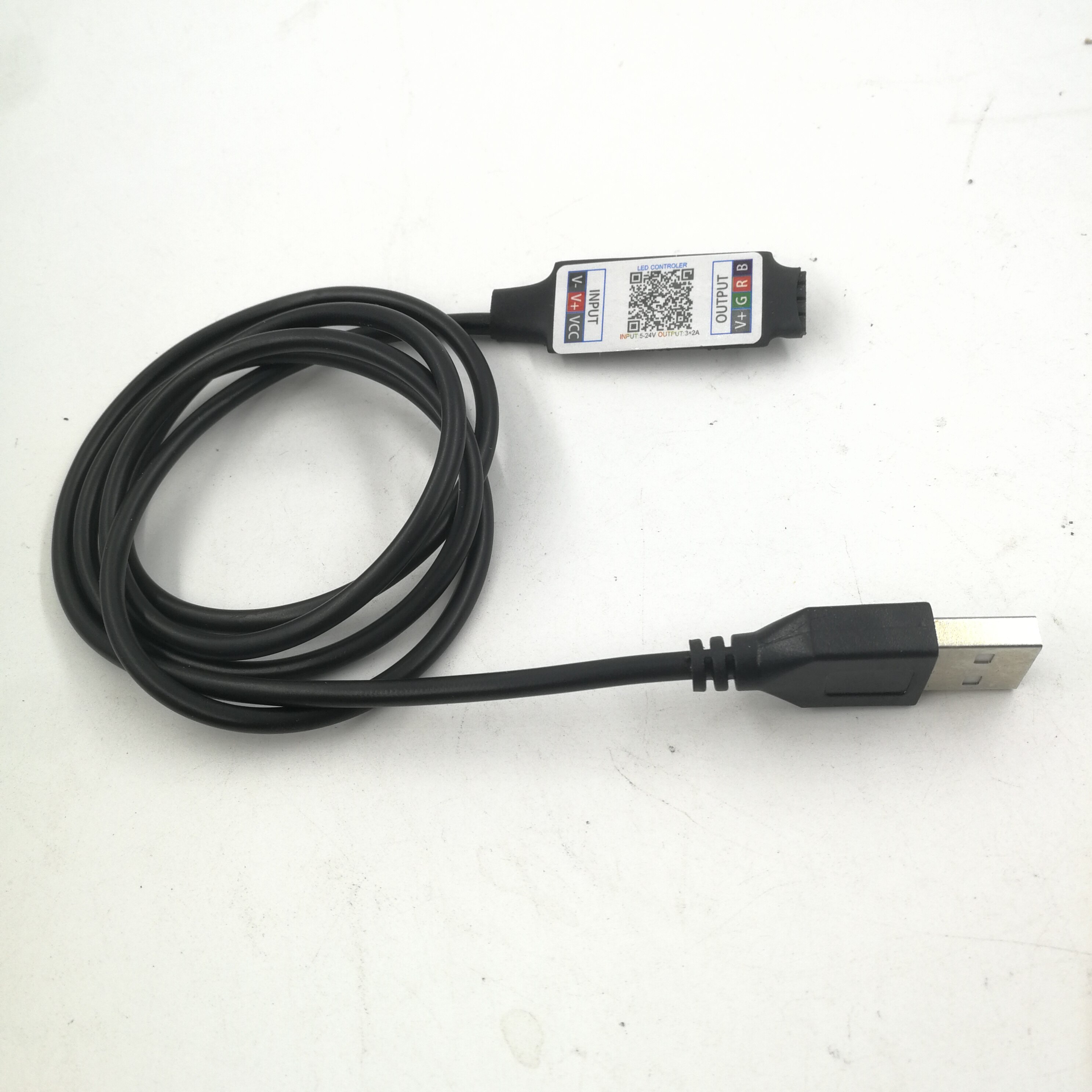 Wifi USB Mini RGB Bluetooth Controller DC 5V 12V 24V Mini Music Bluetooth Controller Light Strip Controller For RGB LED Strip: USB  Bluetooth A