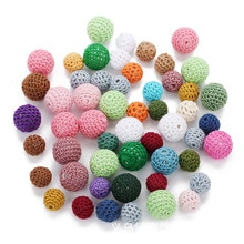 10 stk 2cm uldkugler rund uld akrylkugler pom poms blandet farve manuel diy uldkugle tilbehør tilbehør diy håndværk