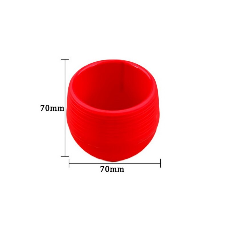 Colourful Round Plant Pot PP Mini Container For Cactus Flower Planters For Succulents Decor Plants Desktop Flower Pots: red