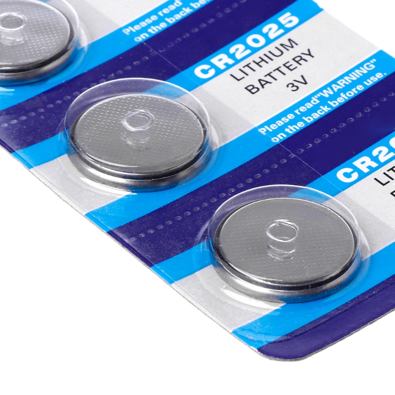 5 Stück Lithium-Batterie 3 CR2025 Zellmünzenbatterien DL2025 BR2025 KCR2025 2025
