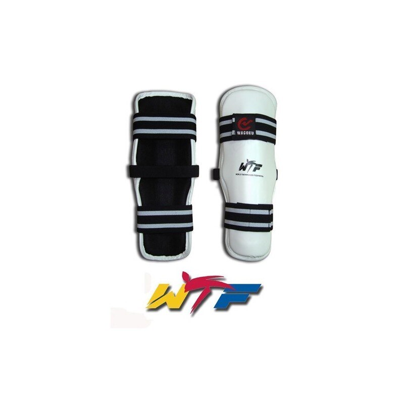 Espinilleras taekwondo olimpico.