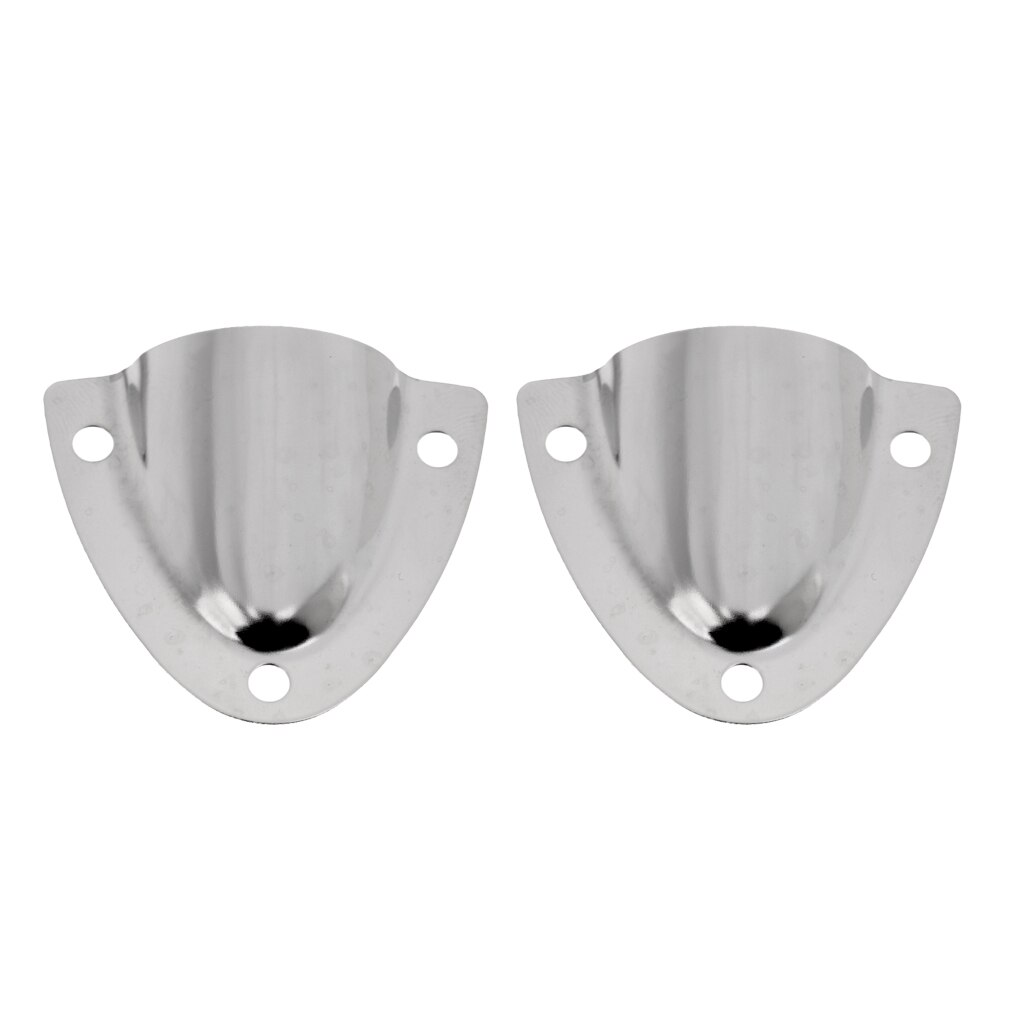 2pcs Stainless Steel 316 Clam Shell Vent Boat Marine Hardware