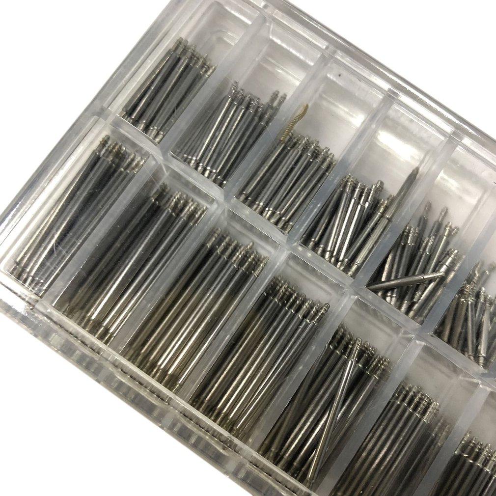 360PCS Boxed Lugs Watch Band Spring Strap Link Pin Remover Set Stainless Watch Wrist Bands Repair Kit