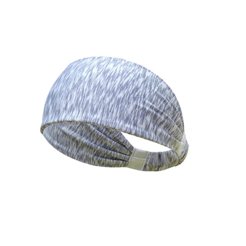 FDBRO Sport Sweatband Fitness Running Headband Gym Workout Yoga Anti-slip Elastic Hair Band Football Basketball Sports Safety: A16-14