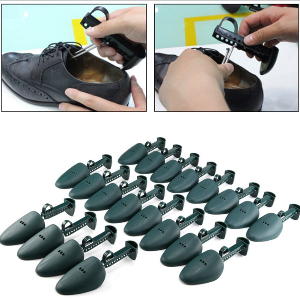 1 Pair Shoe Stretcher Shoes Tree Shaper Rack Adjustable Wooden Pumps Boots Expander Trees Holder Shaper