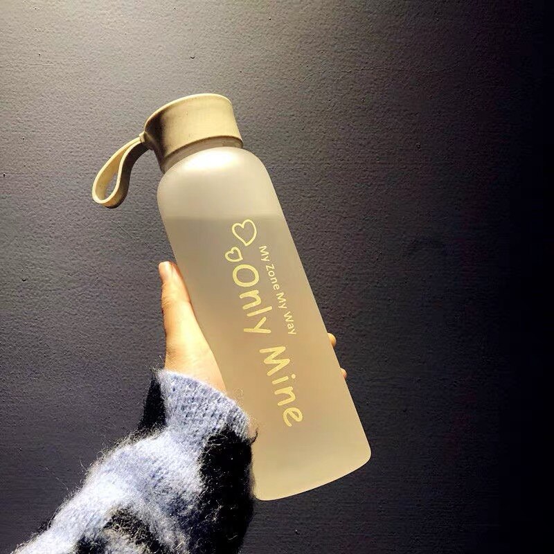 Søt gallon vannflaske silikon te plast gjenbrukbare låve vannflaske drikke halm borraccia termica hjem dekor  oo50bl: Stil 5