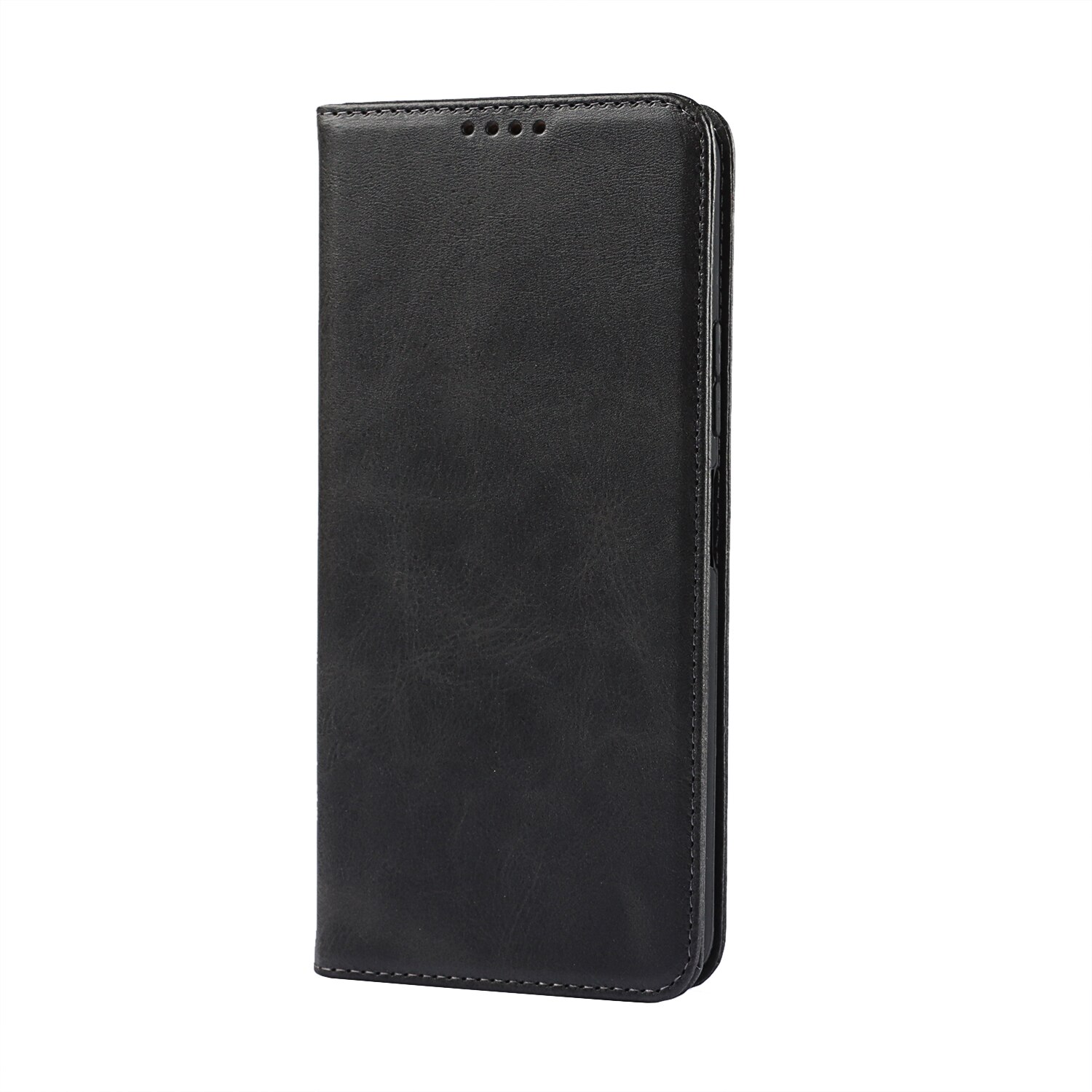 Premium skórzany futerał na telefon Nokia 8 V 5G UW / 8.3 5G etui z klapką etui na karty magnetyczne przyciąganie okładka portfel biznes: for Nokia 8 V 5G UW / Black / Case add Glass Film