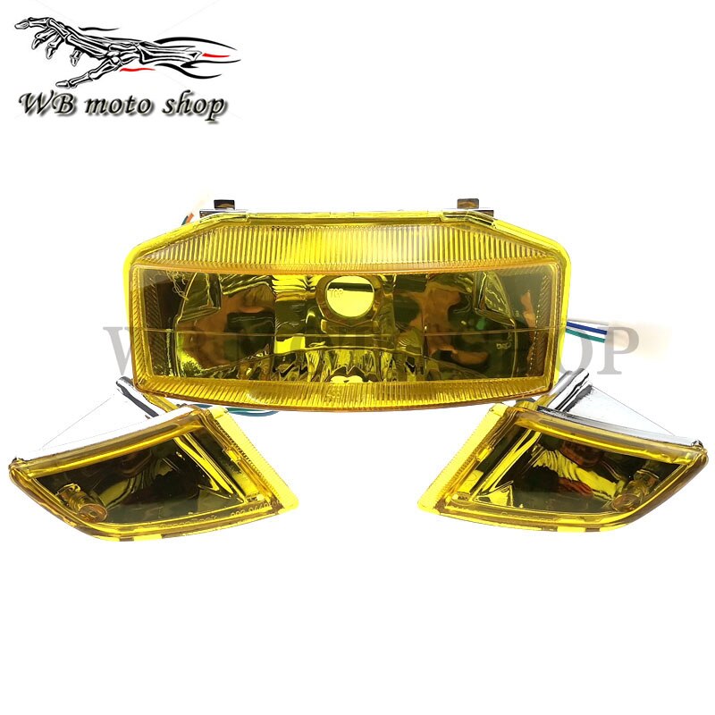 motorcycle lights headlights motorcycle Turn Signal Lights Indicators Light for Honda DIO 50cc AF17 AF18 AF25 Motorcycle scooter: YELLOW